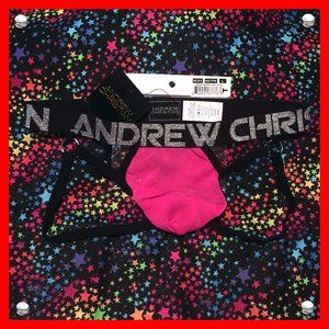 Andrew Christian Sugar Sparkle Jock Thong, LARGE 🆕🩲